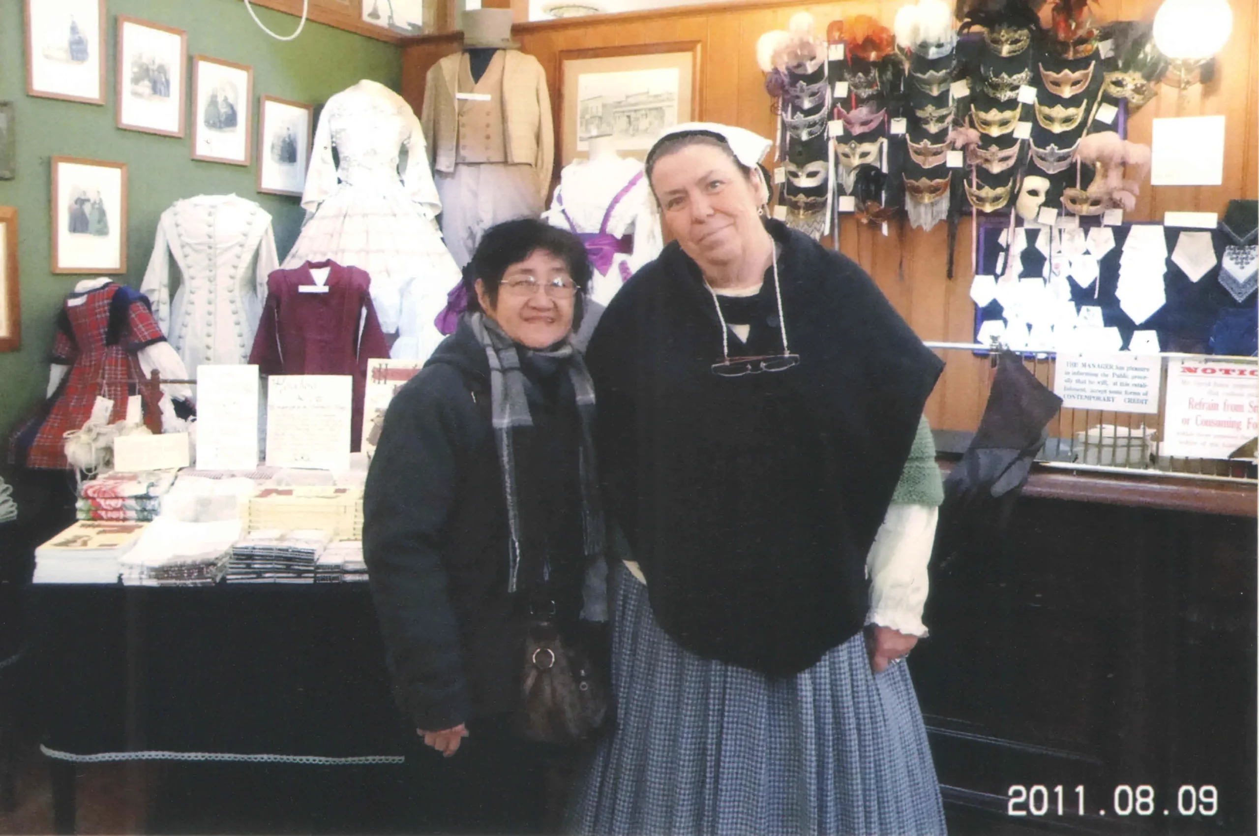 BAWA Tech blog: Care for our blind elderly parent - our grandma at Sovereign Hill, Australia.